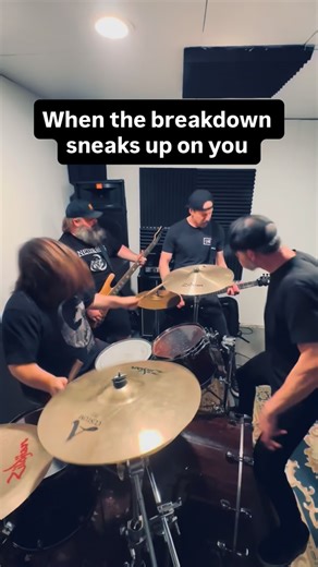 Boo! 👻 #cerebellion #breakdown #metalmusic #headbanger #metalhead #riff #guitarriff #metalriff #drummer #metaldrummer #metalsinger #metal #heavymetal #groovemetal #metalcore #dadcore #energy #fun | Cerebellion