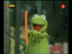 Sesamstraat - Kermit tekent een K