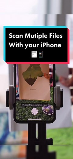 How to Scan Multiple Files with Your iPhone