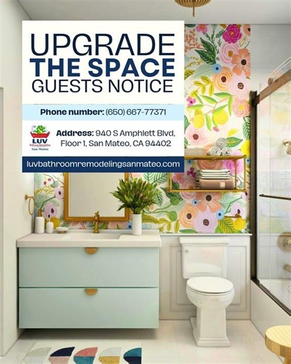Small Bathroom, Big San Mateo Upgrade