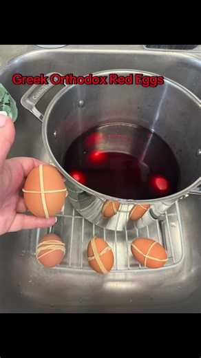 Greek Orthodox Easter Traditions: Red Eggs Only