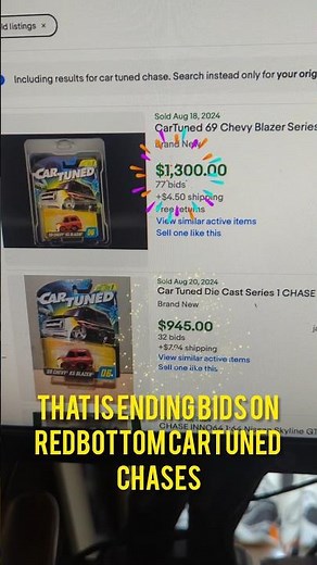 CarTuned chases are INSANE right now! #diecast #cartuned #diecastcollector