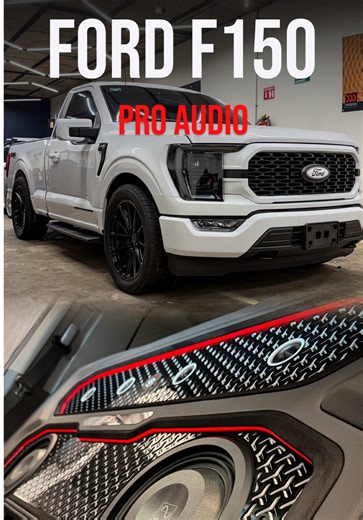 Ford F150 PRO Audio Build 🔊 Descripción: Sistema PRO Audio a medida en Ford F150. Diseño, presión y control real. Audio Solution High End. #caraudio #proaudio #fordf150 #helix #wavtech