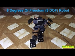PROJECT: 8 DOF Robot | How to Control Multiple Servo with Arduino