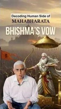 Bhishma’s Vow that changed Mahabharata Forever 🏹