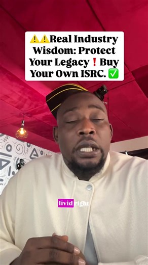 I’ve paved the way for countless artists. They claim to be experts but don’t even know the basics. I give you the truth, so take control of your career and secure your own ISRC. Stay sharp, & Stay Independent. 💪 #CreativeProducer #ArtistMentor #MusicEntrepreneur #IndieMusicGuide #DigitalCreator