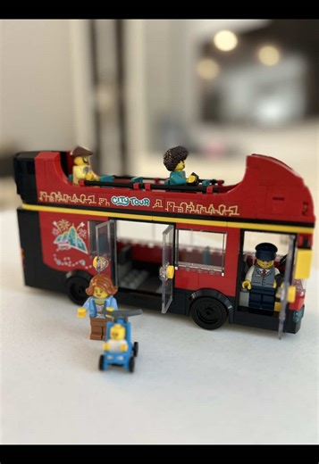 #CapCut @LEGO CITY Sightseeing Bus (set 60407) A lovely gift from my sweet friend! #lego #legostiktok #afol #legocollector