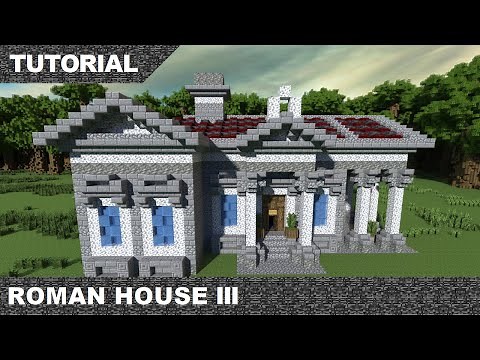 Minecraft Roman House Tutorial & Download Type 3