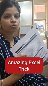 1.6K views · 5K reactions | Amazing excel trick ---- Follow for more @learn_excel_with_irfan | Excel Formula Fun | Facebook