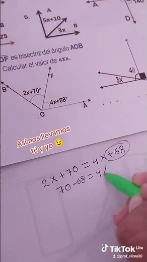 Operaciones con Ángulos #docentes #primaria #geometría #matefácil #ángulos #operacionesconángulos