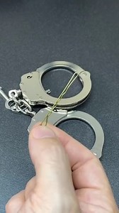 10K views · 179 reactions | Can you Unlock Handcuffs with a Hair Pin #lockpick #lockpicking #picklock #locks #lockpicker #fyp #padlock | Picking Locks | Facebook