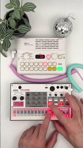 KR-11 and Volca Sample 2 Jam