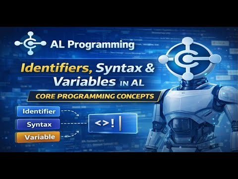 Identifiers, Syntax & Variables in AL | Core Programming Concepts