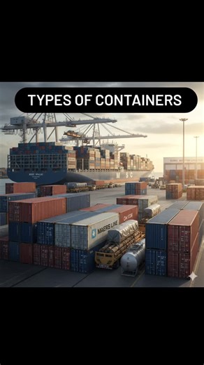 VEDANT GANESH SAKHARE⚓ on Instagram: "TYPES OF CONTAINER 1. Dry Storage Container (Standard) 2.Reefer Container (Refrigerated Container) 3. Open Top Container 4. Flat Rack Container 5. Tank Container (ISO Tank) 6. Open Side Container (Side Door Container) 7. Double Door Container (Tunnel Container) 8. High Cube Container 9. Ventilated Container 10. Insulated Container"