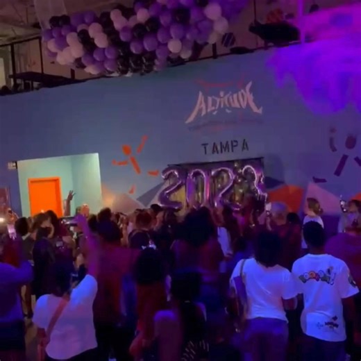 Ring in the New Year at Altitude! Join us for our annual NOON Year's Eve Party on Dec. 31st at 10am. Save $3 when you buy your tickets now at the link in the comments! | Altitude Trampoline Park Tampa