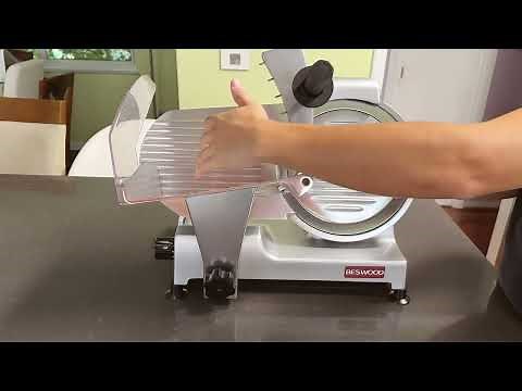 Reviewing Beswood 10" Deli Meat Food Slicer w/Italian Carbon Steel Blade