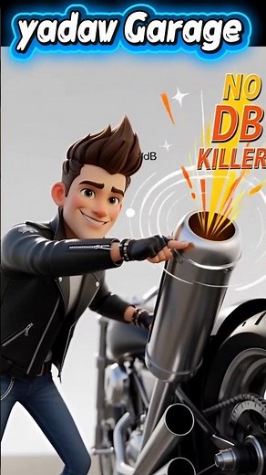 What Is a DB Killer in Exhaust & Why It’s Used 🔊🏍️#ExhaustSystem #DBKiller #BikeScience #Sound