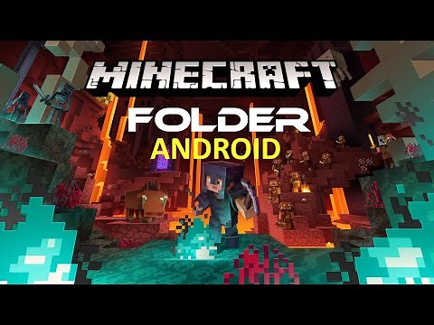 HOW TO LOCATE MINECRAFT WORLDS FOLDER PE BEDROCK ON (OLD ANDROID)