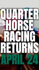 Houston, the track's fastest athletes are back. 🔥 Live Quarter Horse Racing returns to #SHRP April 24th! Full schedule 🔗 bit.ly/3DaawBj | Sam Houston Race Park