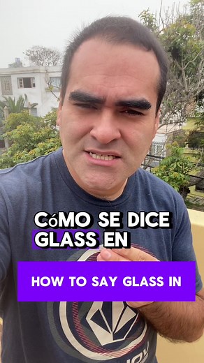 HOW TO SAY GLASS IN SPANISH #spanish #learnspanish ##spanishlearning #vocabulary #spanishteacher #howtosay #español #spanishforbeginners #beginner #spanishvocabulary #teacher #viral @DuolingoEspanol
