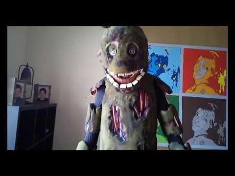 Springtrap costume tutorial.