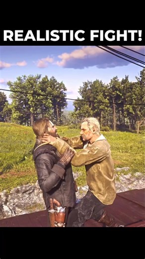 Arthur’s Most Realistic Train Fight 🚆💥 | RDR2 Shorts