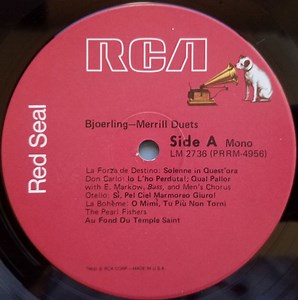 Jussi Bjoerling With Robert Merrill - Operatic Duets