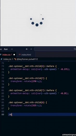 Learn how to create a Loading screen using simple HTML and CSS