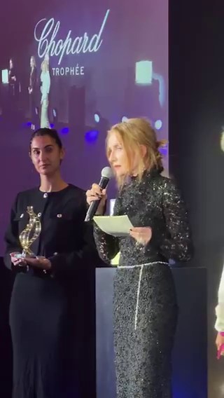 “[Cinema] is a language of peace, and we should all be very much aware of this in this time of turmoil,” said Isabelle Huppert at the #CannesFilmFestival Chopard dinner More updates from the Croisette on our live blog: https://t.co/0Hy1h5zHNf
