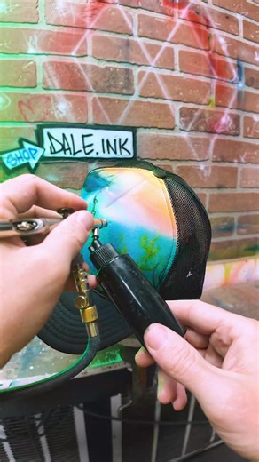 626K views · 2.1K reactions | I painted a new lucky fishing hat  #airbrush #art #illustration #drawing #fish #fishing #bass #graffitiart #tattoo | Dale the Airbrush Guy | Facebook