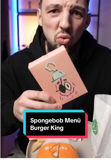 Spongebob Menü vom Burger King getestet