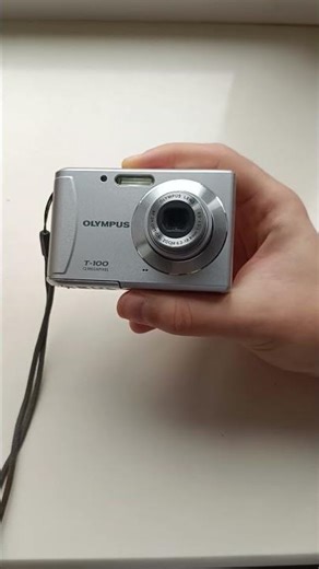 💥Camera Olympus T-100 digital compact💥Sony Canon Nikon Kodak💥Y2K Nostalgia 2000s Digicam Shorts