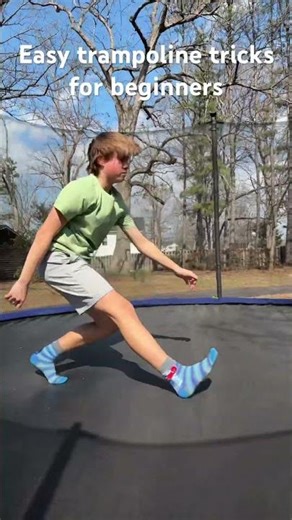 Easy trampoline tricks