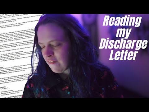 Reading my Discharge Letter (Neurology)
