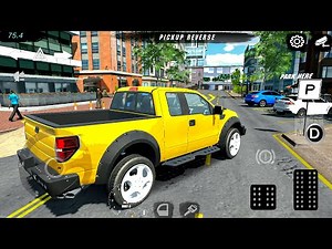 Car Parking Multiplayer: Reverse Drive on Pick-up - Android gameplay