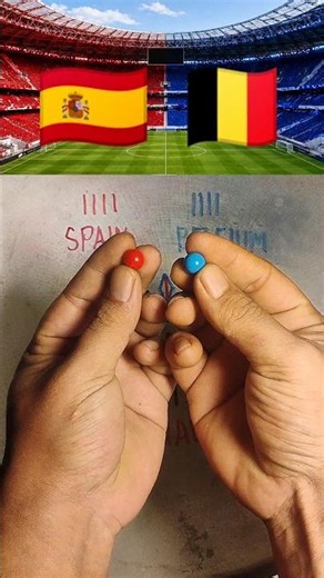 Who Secures the Semi-Final Spot? Spain vs Belgium 🇪🇸 vs 🇧🇪 Physics Race