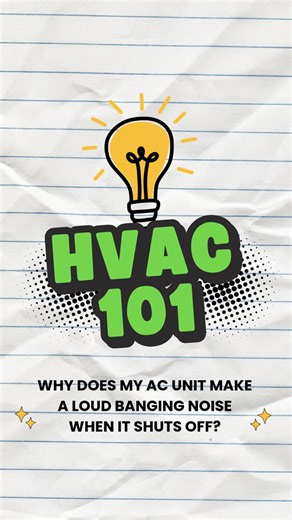  HVAC 101: Why does my AC unit make a loud banging noise when it shuts off?  Learn more about HVAC systems, maintenance tips, and expert solutions at  GeauxHVAC.com or call us today through  (225) 456-3360. #GeauxHVAC #HVACTips #LouisianaHVAC | Geauxhvac | Facebook