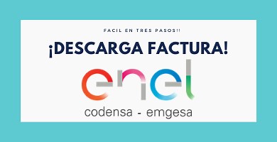 ▷ Como realizar la Consulta tu factura de energía aquí: Duplicado factura Enel ✅【 Facturas Facil en 3 pasos !! 】
