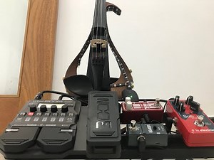 Violin Effect Pedal | Zoom A1x Four Looper and Wah Pedal