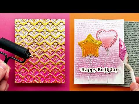 8 BRILLIANT Ways To Use LUNAR PASTE On Greeting Cards! 💕