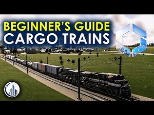 Best Way To Implement Cargo Trains In A City | Cities Skylines 2 Beginners Guide