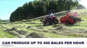 Get big time hay production from your compact tractor! Abbriata square balers can produce up to 400 bales per hour, and you only need a 20 horsepower tractor to operate them. Quality Italian manufacturing ensures reliable service and maximum durability. These balers are crafted for commercial use in the mountains of Northern Italy, but will be just as at home on your farm! | Tractor Tools Direct