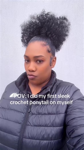Sleek Crochet Ponytail Tutorial