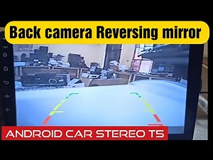 How to fix Reversing camera mirror issue in Android car stereo