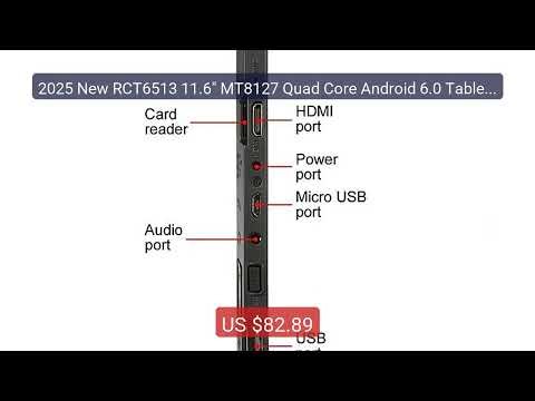 2025 New RCT6513 11.6" MT8127 Quad Core Android 6.0 Tablet WIFI Blu... — Top Rated 2026 | Buy Now!