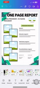 📘 ONE PAGE REPORT (OPR) ✅ Sesuai untuk semua program sekolah! ✅ 60 template siap design di Canva ✅ Jimat masa guru, ringkas & profesional ✅ Mudah difail & lengkap untuk semakan. 📌 1 muka surat je, laporan terus siap! 💥 Hanya RM10 – Wajib ada dalam fail cikgu! 📌60 design boleh edit 📌RM 10 sahaja Berminat boleh klik link di bawah 👇🏻👇🏻👇🏻 https://toyyibpay.com/ONE-PAGE-REPORT | Fail Cikgu Mariati