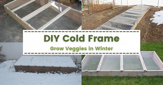 Building a garden cold frame - Step by step instructions - Our Stoney Acres