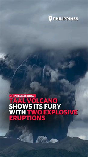 Taal Volcano put on another dramatic display earlier today, with two more “minor” phreatomagmatic eruptions and the footage from the largest one is jaw-dropping. Taal, located in the Philippines, is one of the planet’s most fascinating yet unpredictable volcanoes. It’s uniquely set on an island within a lake that itself sits inside a massive volcanic caldera- a geological setup as breathtaking as it is dangerous. Because magma comes into direct contact with the lake’s water, Taal can shift from 