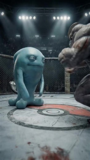 Real Life Pokemon Wobbuffet #pokemon #reallife #fyp #wobbuffet