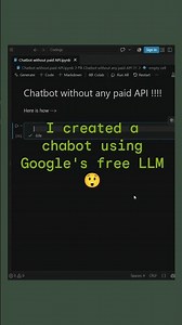 I Built an AI Chatbot in Just 20 Lines of Code 😲😲 #ai #chatbot